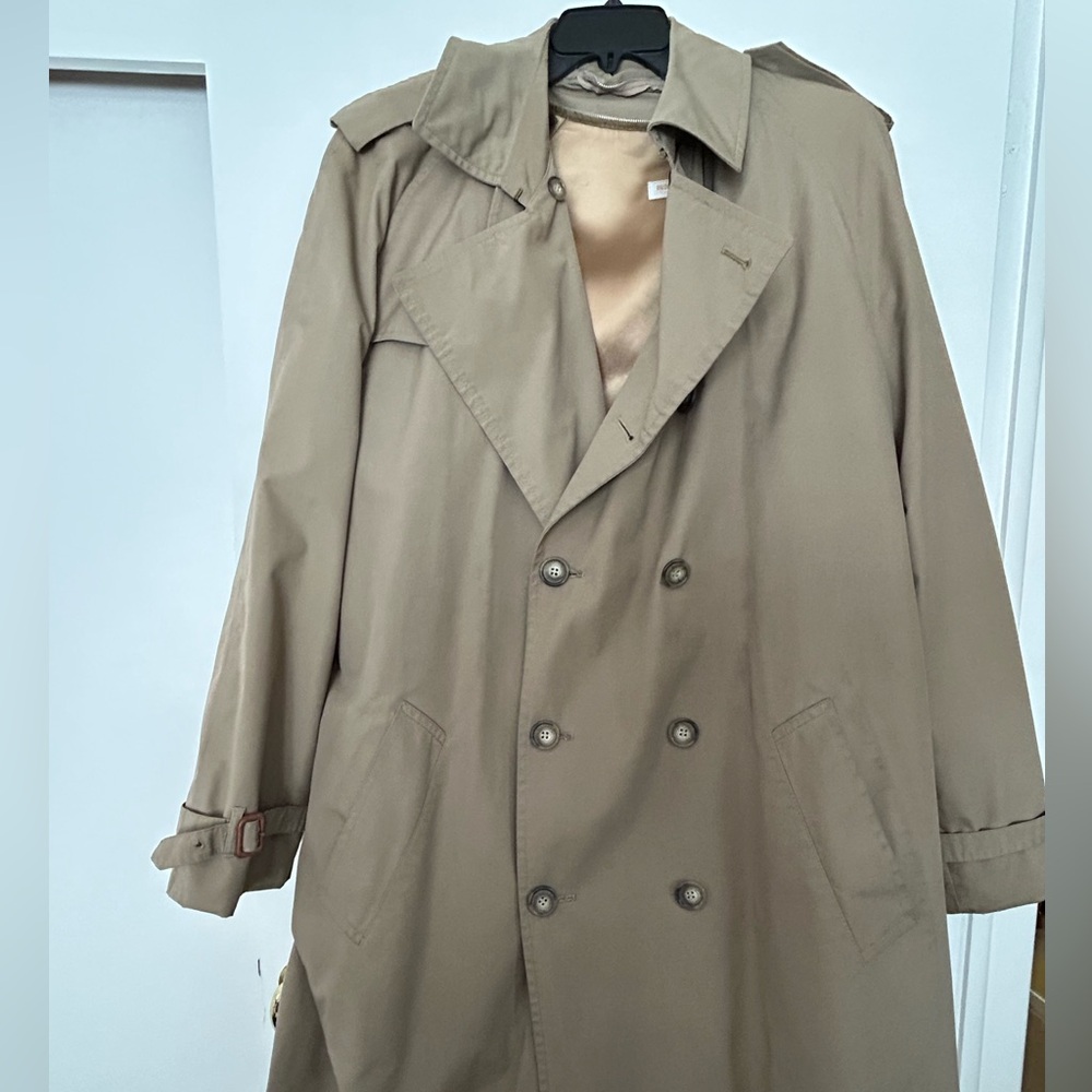 Brooks Brothers Men’s Trench Coat with Lining